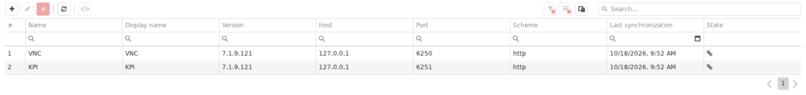 The Microservice settings page shows specialized services as separate components connected to DPA Host. An additional function extends the shared system while retaining its own service boundary.